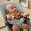 BabyBjörn rotaļlieta šūpuļkrēslam Googly Eyes – Pastel – foto 2