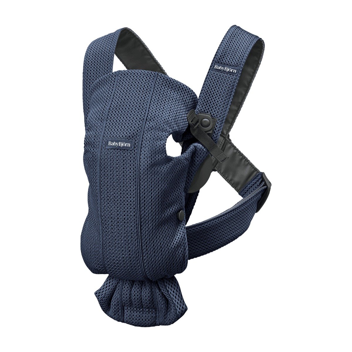 babybjorn-mini-3d-mesh-kengursoma-navy-blue BabyBjörn Mini 3D Mesh ķengursoma Navy Blue