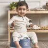 BabyBjörn Smart Potty podiņš – Deep Blue/White – 2