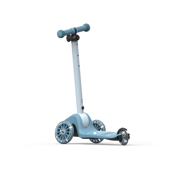 Zils Scoot and Ride Highwaykick 3S skrejritenis ar trim riteņiem un regulējamu stūri