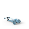Zils Scoot and Ride Highwaykick 3S skrejritenis ar trim riteniem un regulējamu stūri