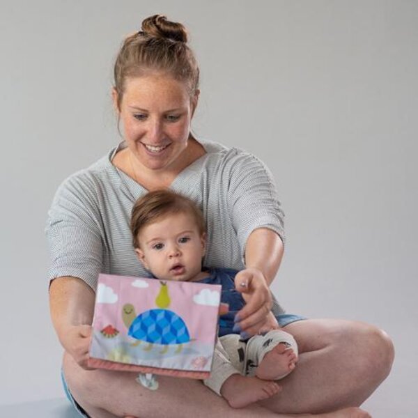 Taf Toys grāmatiņa laikam uz vēdera Savannah Tummy-Time – foto 5
