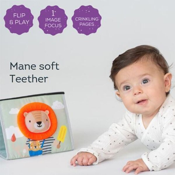 Taf Toys grāmatiņa laikam uz vēdera Savannah Tummy-Time – foto 8