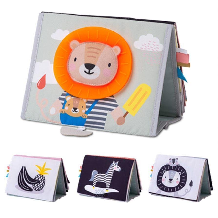 books-taf-toys-multicolor-taf-toys-savannah-tummy-time-book-122989-55776.jpg Taf Toys grāmatiņa laikam uz vēdera Savannah Tummy-Time