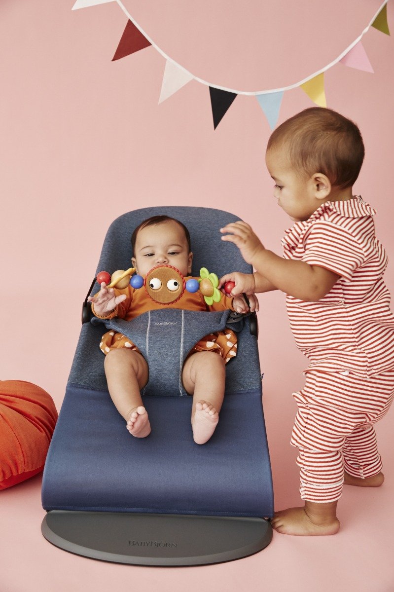 BabyBjörn Bliss šūpuļkrēsls – Dove Blue Jersey – foto 3