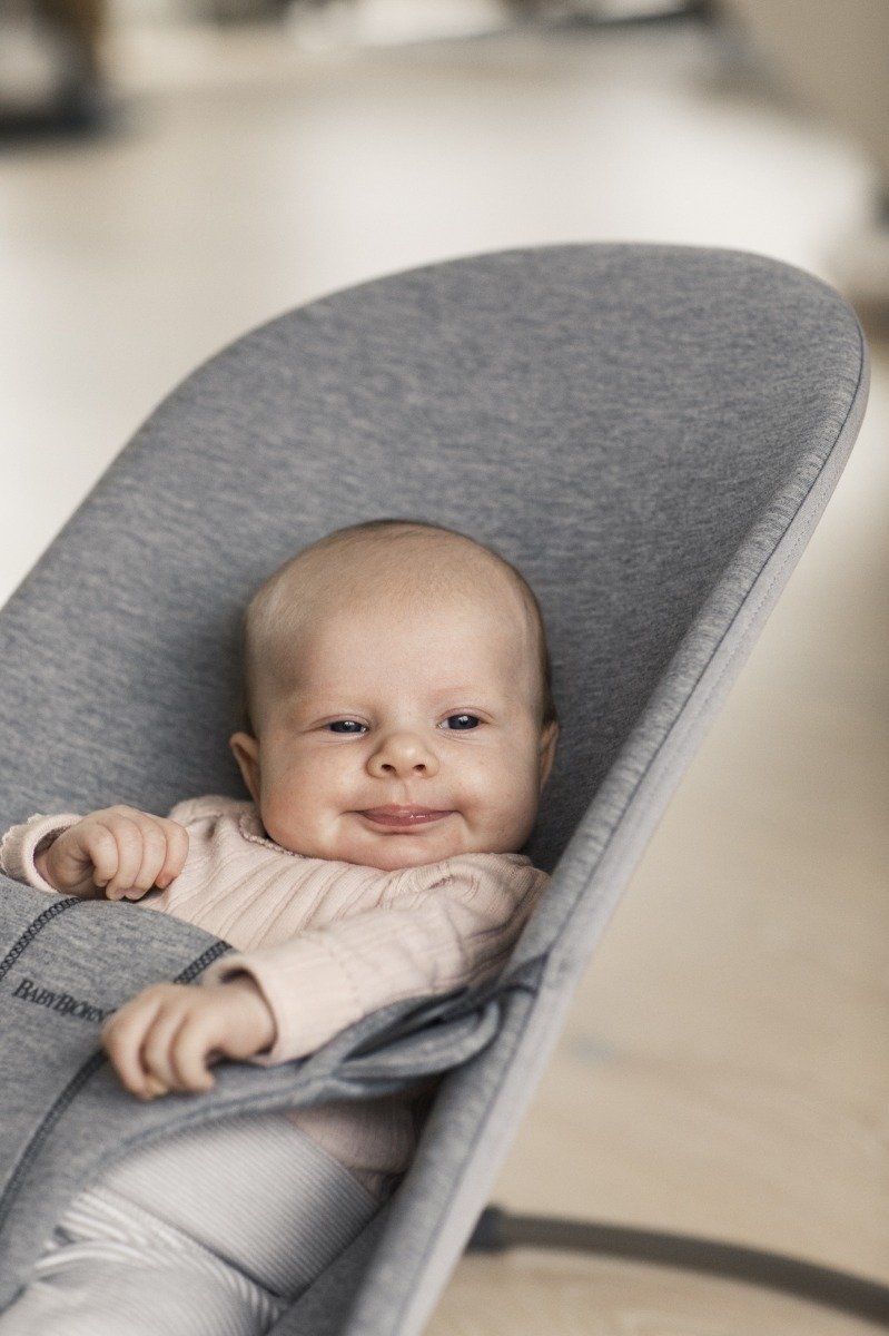 BabyBjörn Bliss šūpuļkrēsls – Light Grey Jersey – foto 7