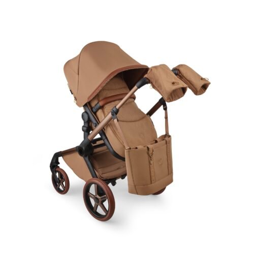 Bugaboo x Stella McCartney Fox 5 Renew universālie ratiņi 2in1 Tobacco Brown