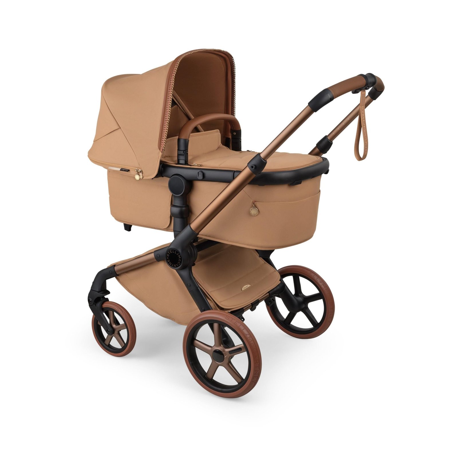 Bugaboo x Stella McCartney Fox 5 Renew universālie ratiņi 2in1 Tobacco Brown – 2