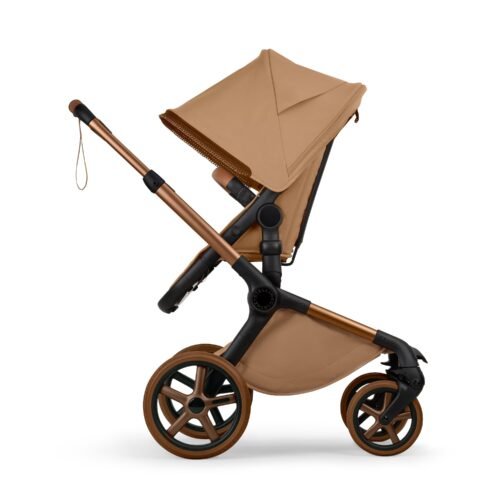 Bugaboo x Stella McCartney Fox 5 Renew universālie ratiņi 2in1 Tobacco Brown – 3