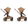 Bugaboo x Stella McCartney Fox 5 Renew universālie ratiņi 2in1 Tobacco Brown – 7