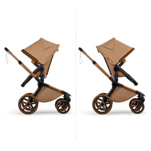 Bugaboo x Stella McCartney Fox 5 Renew universālie ratiņi 2in1 Tobacco Brown – 7