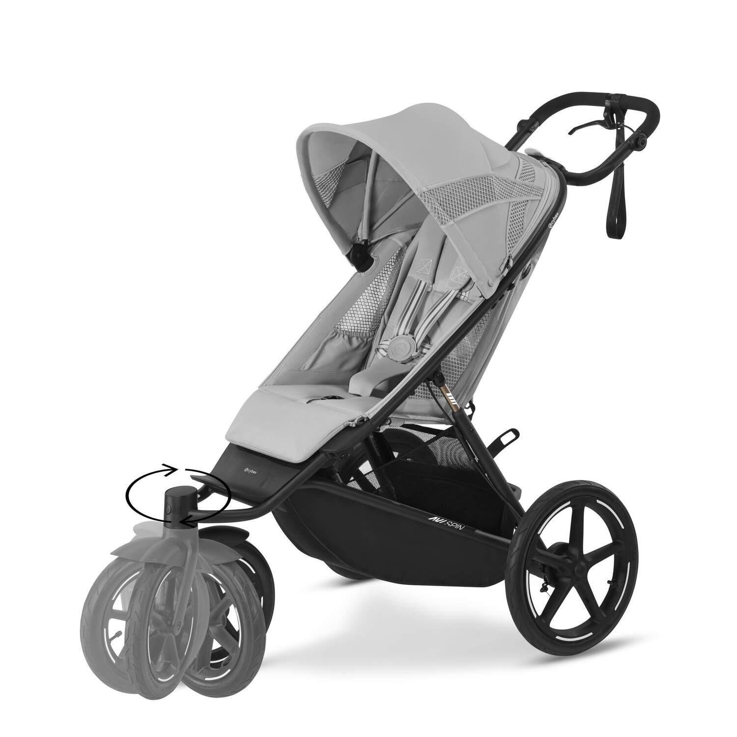Cybex Avi Spin sporta rati Fog Grey 2