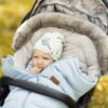 Petite&Mars Arctic 4in1 ziemas guļammaiss ratiem – Forever Black – 5