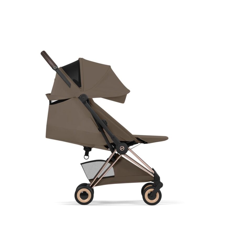 Cybex Coya Style sporta rati Coconut Brown (Rosegold Frame) 3