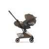 Cybex Coya Style sporta rati Coconut Brown (Rosegold Frame) 7