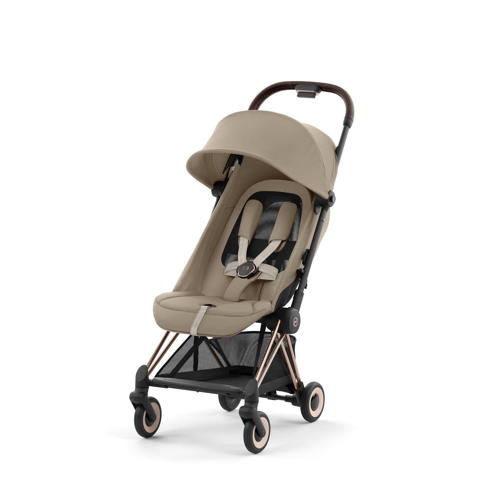 Cybex Coya sporta rati Cozy Beige (Rose Gold Frame) 2