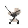 Cybex Coya Style sporta rati Cozy Beige (Black Frame) 7