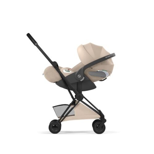 Cybex Coya Style sporta rati Cozy Beige (Black Frame) 7