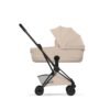 Cybex Coya Style sporta rati Cozy Beige (Black Frame) 8