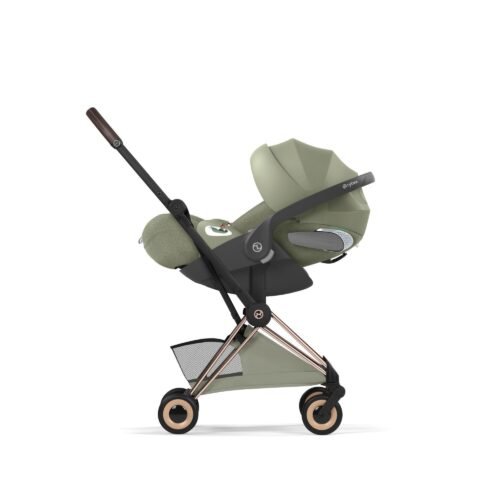 Cybex Coya Style sporta rati Sage Green (Rosegold Frame) 7