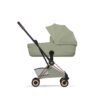Cybex Coya Style sporta rati Sage Green (Rosegold Frame) 8
