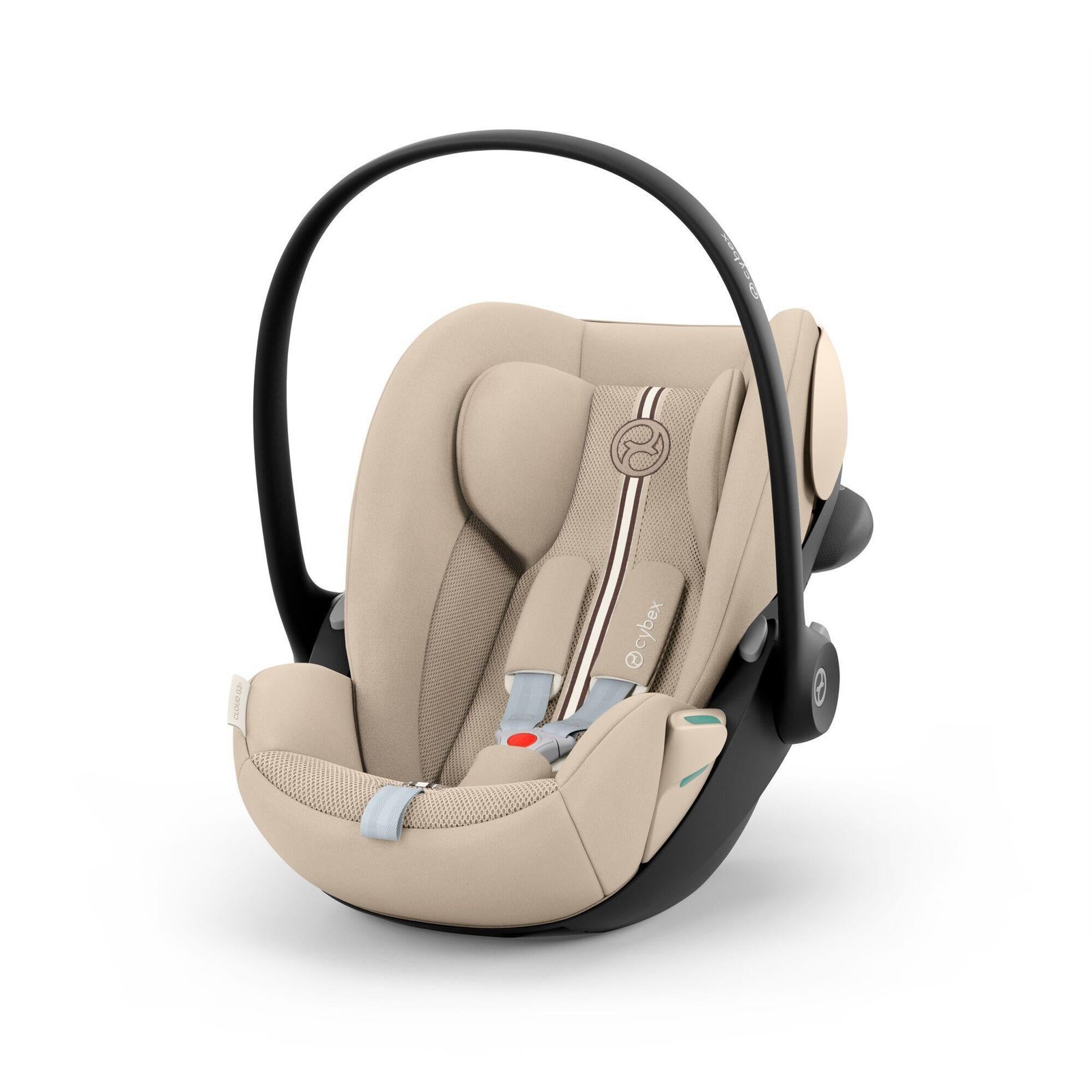 Cybex Cloud G i-Size autokrēsliņš bēšā krāsā ar rokturi un ieliktni