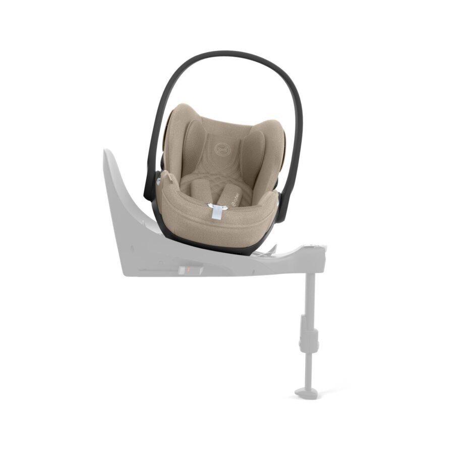 Cybex smilškrāsas autokrēsliņš ar drošības loku un pamatni