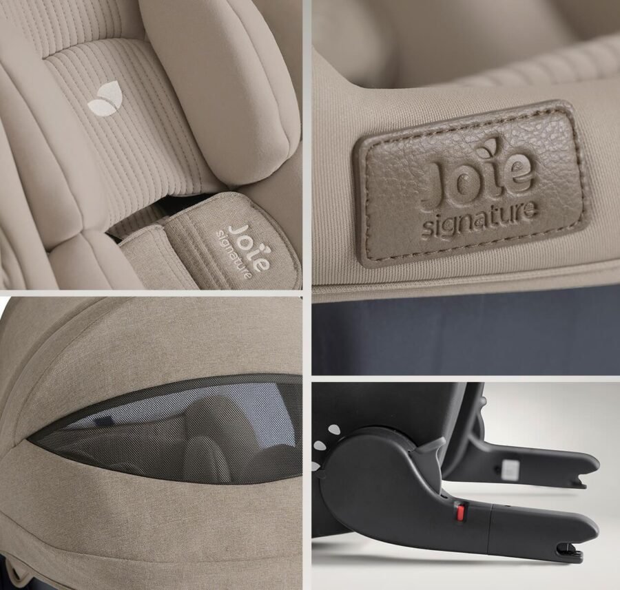 Joie Sprint i-Size autokrēsls 40-75 cm, Signature Sandstone – 7