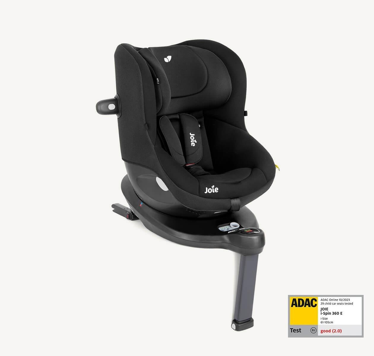 car-seats-0-18kg-joie-shale-joie-i-spin-360-e-car-seat-shale-134939-113387.jpg Joie I-Spin 360 E i-Size autokrēsls 61-105 cm, Shale