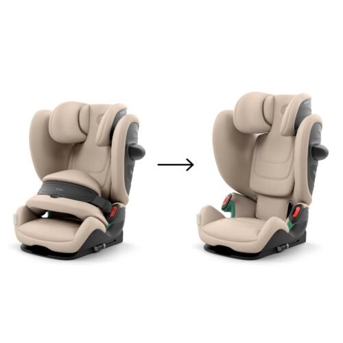 Cybex Pallas G3 i-Size autokrēsls 76-150 cm, Almond Beige – 6
