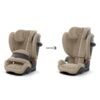 Cybex Pallas G3 i-Size autokrēsls 76-150 cm, Plus Almond Beige – 6