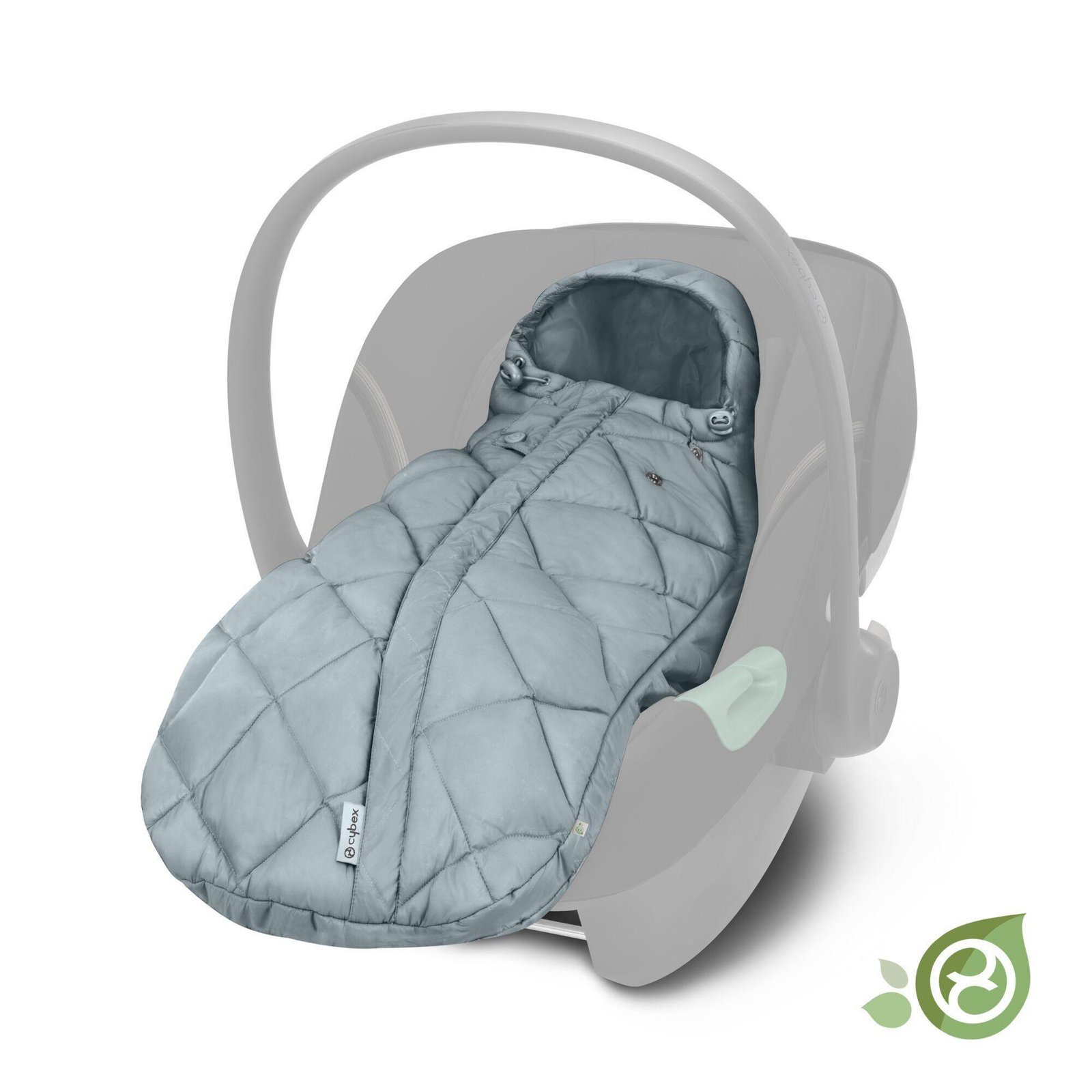 Cybex Snogga Mini 2 guļammaiss priekš autokrēsla Sky Blue – 2