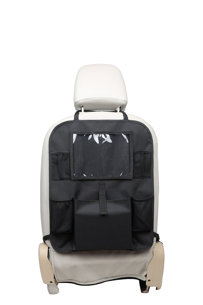 Petite&Mars Tablet organizators un atzveltnes aizsargs ar planšetes kabatu – 3