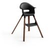 Stokke Clikk barošanas krēsls – Black-Warm Brown – foto 1