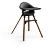 Stokke Clikk barošanas krēsls – Black-Warm Brown – foto 3