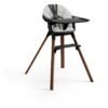 Stokke Clikk barošanas krēsls – Black-Warm Brown – foto 4