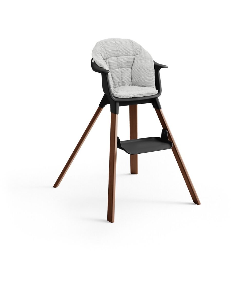 Stokke Clikk barošanas krēsls – Black-Warm Brown – foto 6