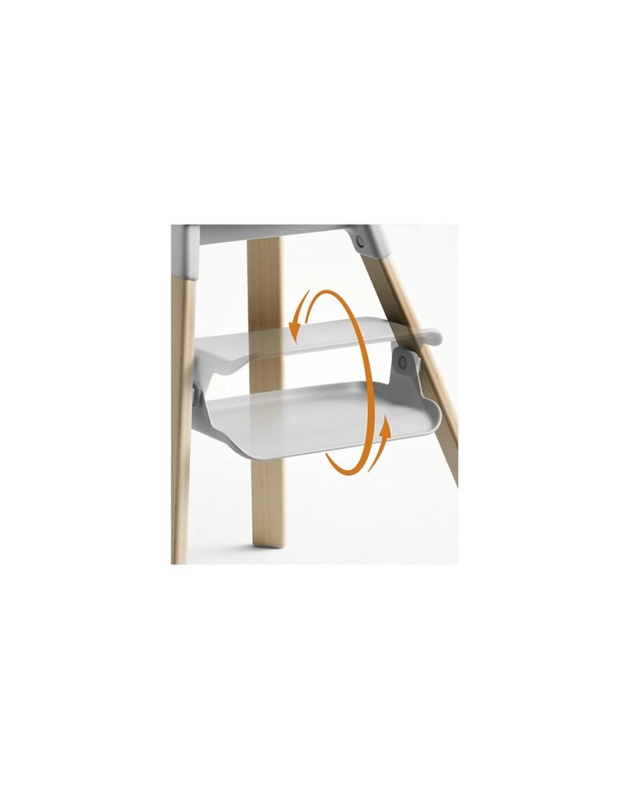 Stokke Clikk barošanas krēsls – Cloud Grey – foto 4