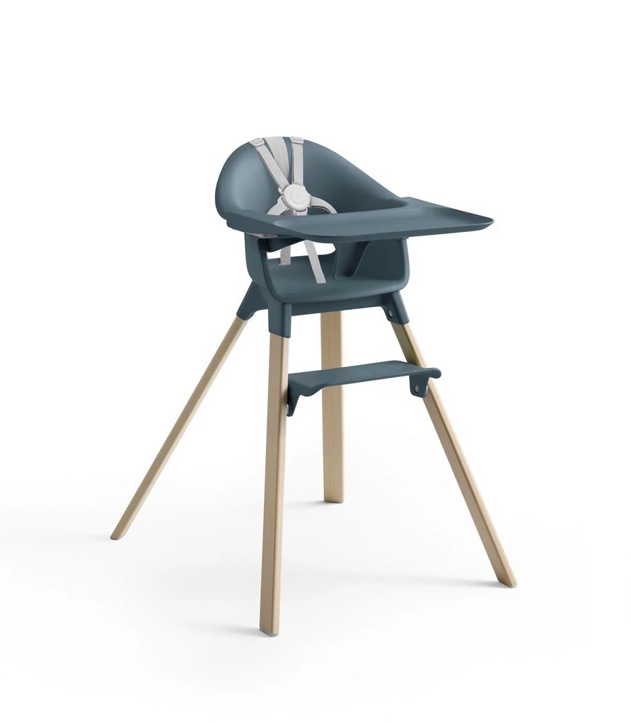 Stokke Clikk barošanas krēsls – Fjord Blue – foto 1