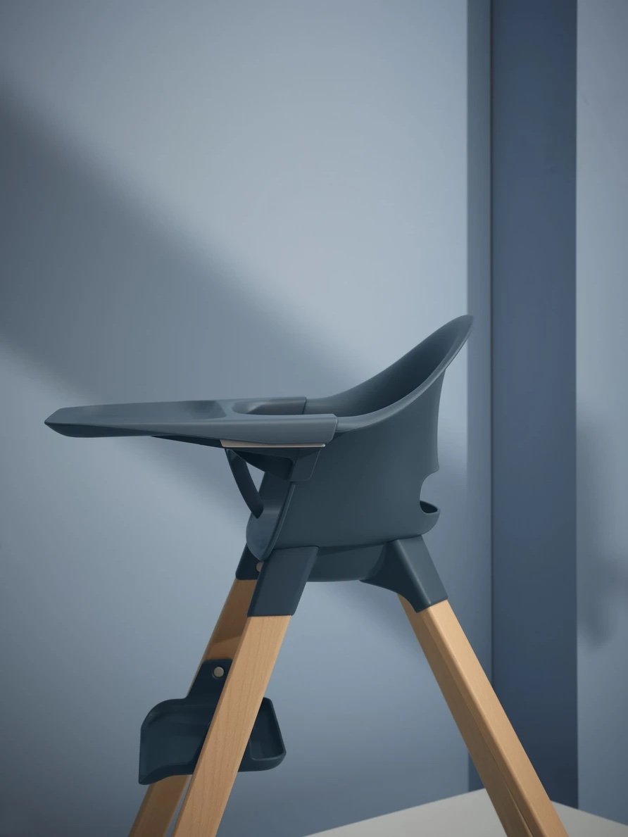 Stokke Clikk barošanas krēsls – Fjord Blue – foto 5