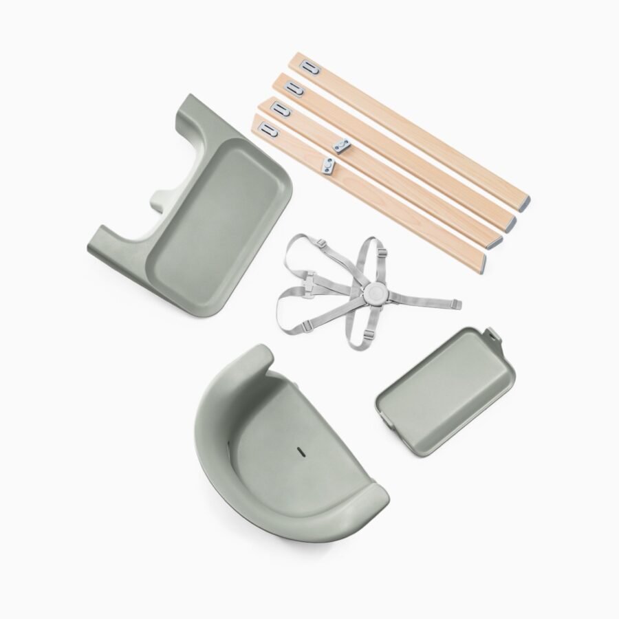 Stokke Clikk barošanas krēsls – Glacier Green – foto 3