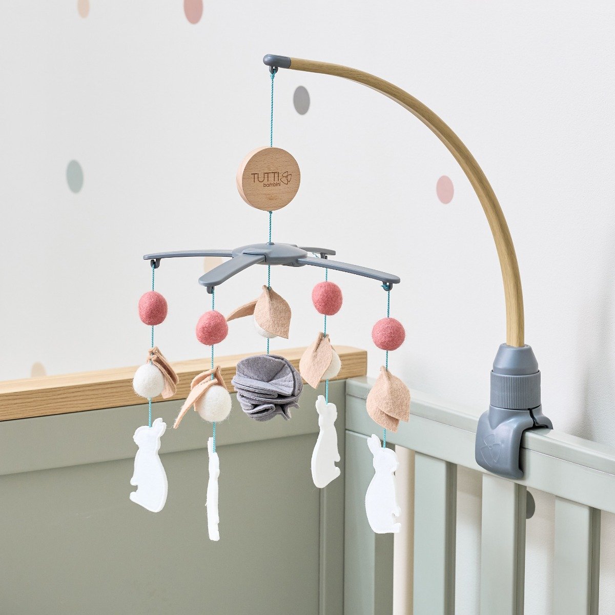 Tutti Bambini CoZee 2in1 karuselīte gultiņai