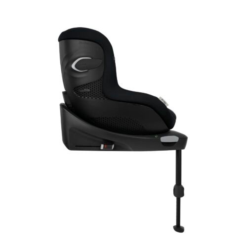 Cybex Sirona Gi autokrēsliņš melnā krāsā ar balstu un regulējamu atzveltni