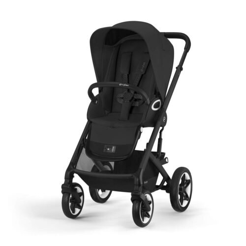 Cybex Talos S Lux universālie ratiņi 2in1 Moon Black (Black Frame) 3
