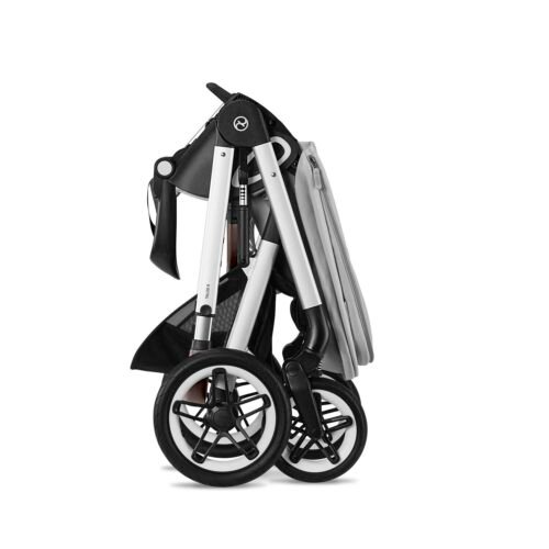 Cybex Talos S Lux universālie ratiņi 2in1 Stone Grey (Silver Frame) 9