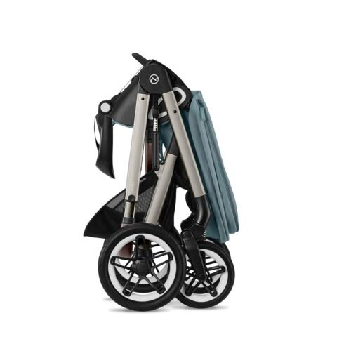 Cybex Talos S Lux universālie ratiņi 2in1 Stormy Blue (Taupe Frame) 9