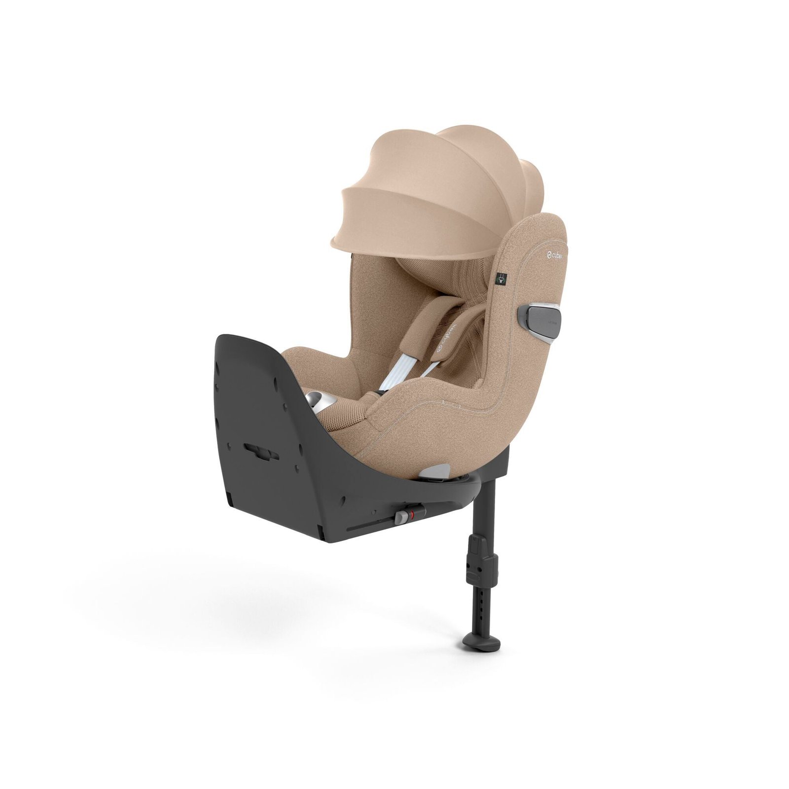Cybex Sirona T i-Size autokrēsls 45-105 cm, Plus Cozy Beige 2