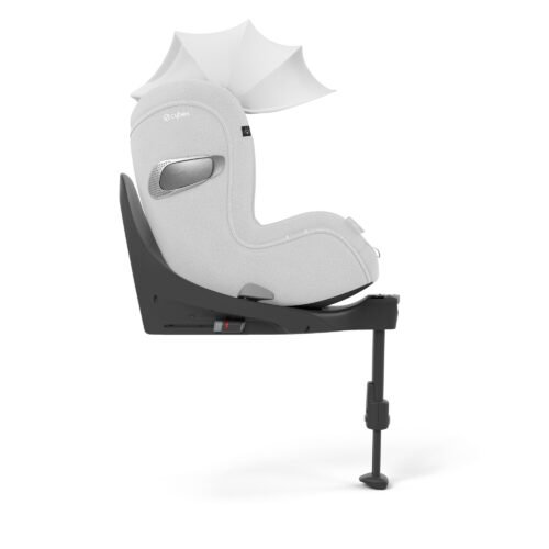 Cybex Sirona T i-Size autokrēsls 45-105 cm, Plus Platinum White 5