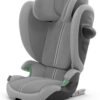 Cybex Solution G2 Plus pelēks autokrēsliņš ar augstu atzveltni un galvas balstu