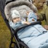 Petite&Mars Arctic 4in1 ziemas guļammaiss ratiem – Forever Black – 6